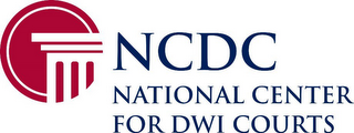 NCDC NATIONAL CENTER FOR DWI COURTS logo