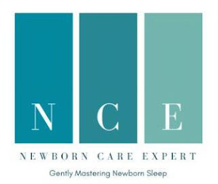 NCE NEWBORN CARE EXPERT GENTLY MASTERING NEWBORN SLEEP logo