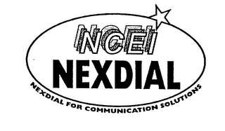NCEI NEXDIAL NEXDIAL FOR COMMUNICATION SOLUTIONS logo