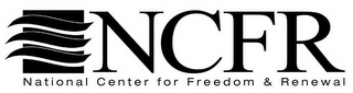 NCFR NATIONAL CENTER FOR FREEDOM & RENEWAL logo