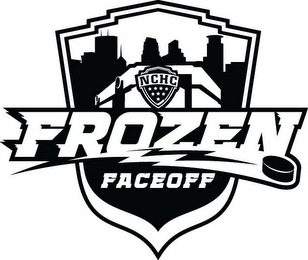 NCHC FROZEN FACEOFF logo