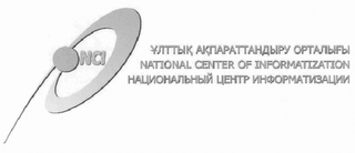 NCI NATIONAL CENTER OF INFORMATIZATION logo