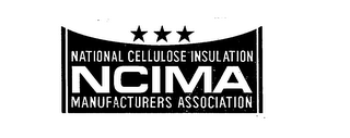 NCIMA NATIONAL CELLULOSE INSULATION MANUFACTURES ASSOCIATION logo