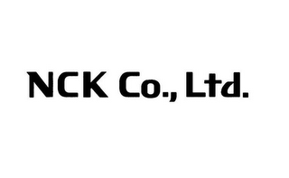 NCK CO., LTD. logo