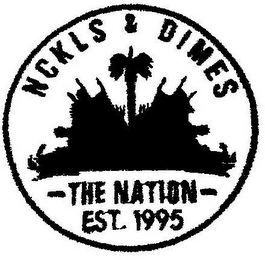 NCKLS & DIMES THE NATION EST. 1995 logo