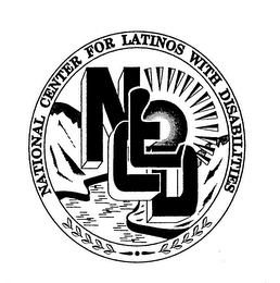 NCLD NATIONAL CENTER FOR LATINOS WITH DISABILITIES logo