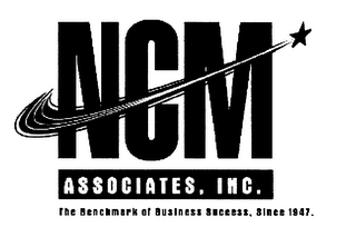 NCM ASSOCIATES, INC. THE BENCHMARK OF BUSINESS SUCCESS, SINCE 1947. logo