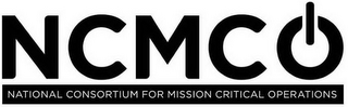NCMCO NATIONAL CONSORTIUM FOR MISSION CRITICAL OPERATIONS logo