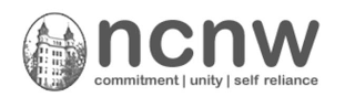 NCNW COMMITMENT | UNITY | SELF RELIANCE logo
