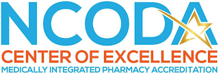 NCODA CENTER OF EXCELLENCE MEDICALLY INTEGRATED PHARMACY ACCREDITATION logo