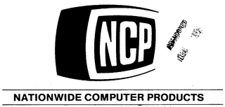 NCP NATIONWIDE COMPUTER PRODUCTS logo