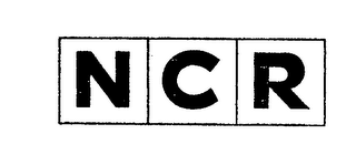 NCR logo