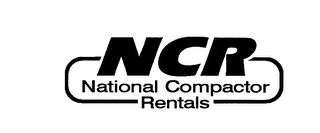 NCR NATIONAL COMPACTOR RENTALS logo