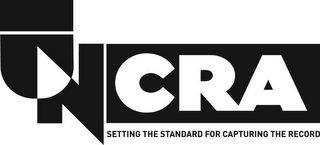 NCRA SETTING THE STANDARD FOR CAPTURINGTHE RECORD logo