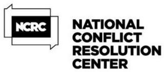 NCRC NATIONAL CONFLICT RESOLUTION CENTER logo