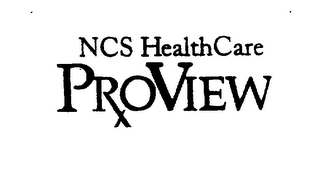 NCS HEALTHCARE PROVIEW logo