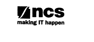 NCS MAKING IT HAPPEN logo