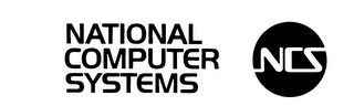 NCS NATIONAL COMPUTER SYSTEMS logo
