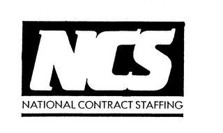 NCS NATIONAL CONTRACT STAFFING logo