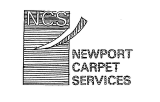 NCS NEWPORT CARPET SERVICES logo