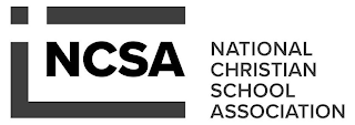 NCSA NATIONAL CHRISTIAN SCHOOL ASSOCIATION logo