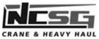 NCSG CRANE & HEAVY HAUL logo