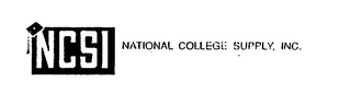 NCSI NATIONAL COLLEGE SUPPLY, INC. logo