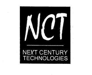 NCT NEXT CENTURY TECHNOLOGIES logo