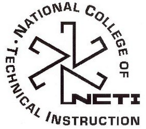 NCTI NATIONAL COLLEGE OF TECHNICAL INSTRUCTION logo