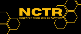 NCTR HONEY FOR THOSE WHO GO FURTHER. logo