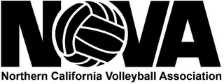 NCVA NORTHERN CALIFORNIA VOLLEYBALL ASSOCIATION logo