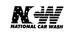 NCW NATIONAL CAR WASH logo