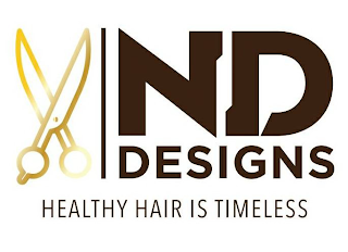ND DESIGNS logo