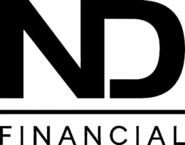 ND FINANCIAL logo