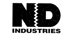 ND INDUSTRIES logo