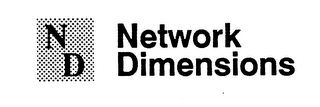 ND NETWORK DIMENSIONS logo