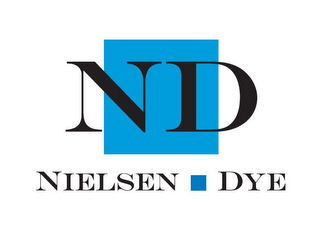 ND NIELSEN DYE logo