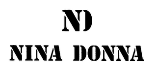 ND NINA DONNA logo