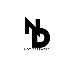 ND NOT DEFEATED logo