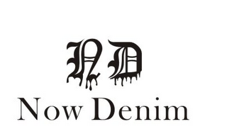 ND NOW DENIM logo