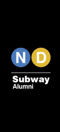 ND SUBWAY ALUMNI logo