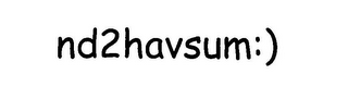 ND2HAVSUM:) logo