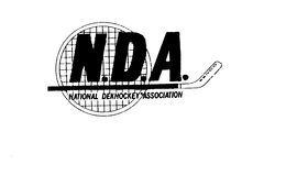 N.D.A. NATIONAL DEKHOCKEY ASSOCIATION logo