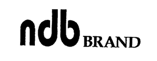 NDB BRAND logo