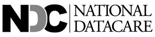 NDC NATIONAL DATACARE logo