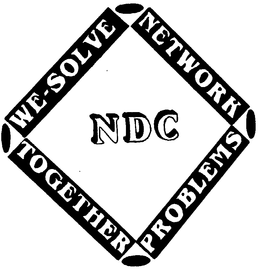 NDC/WE SOLVE NETWORK PROBLEMS TOGETHER logo