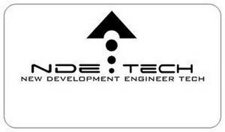 NDE TECH NEW DEVELOPMENT ENGINEER TECH logo