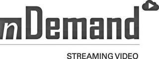 NDEMAND STREAMING VIDEO logo