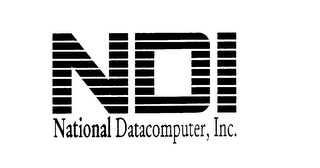 NDI NATIONAL DATACOMPUTER, INC. logo