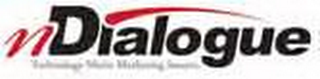 NDIALOGUE TECHNOLOGY MEETS MARKETING SMARTS logo